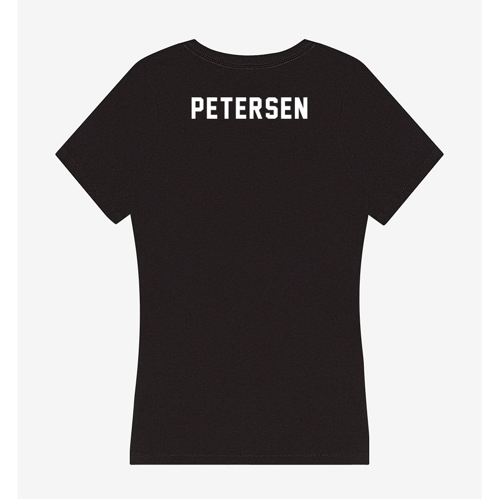 Iowa - NCAA Women's Tennis : Maddie Petersen - Women's V-Neck T-Shirt-1