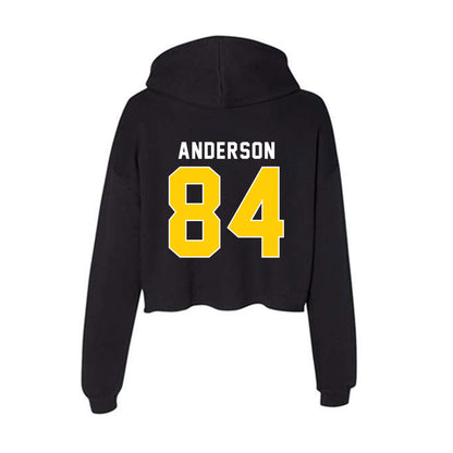 Iowa - NCAA Football : Joseph Anderson - Women's Crop Fleece Hoodie-1
