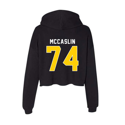 Iowa - NCAA Football : Bodey McCaslin - Women's Crop Fleece Hoodie-1