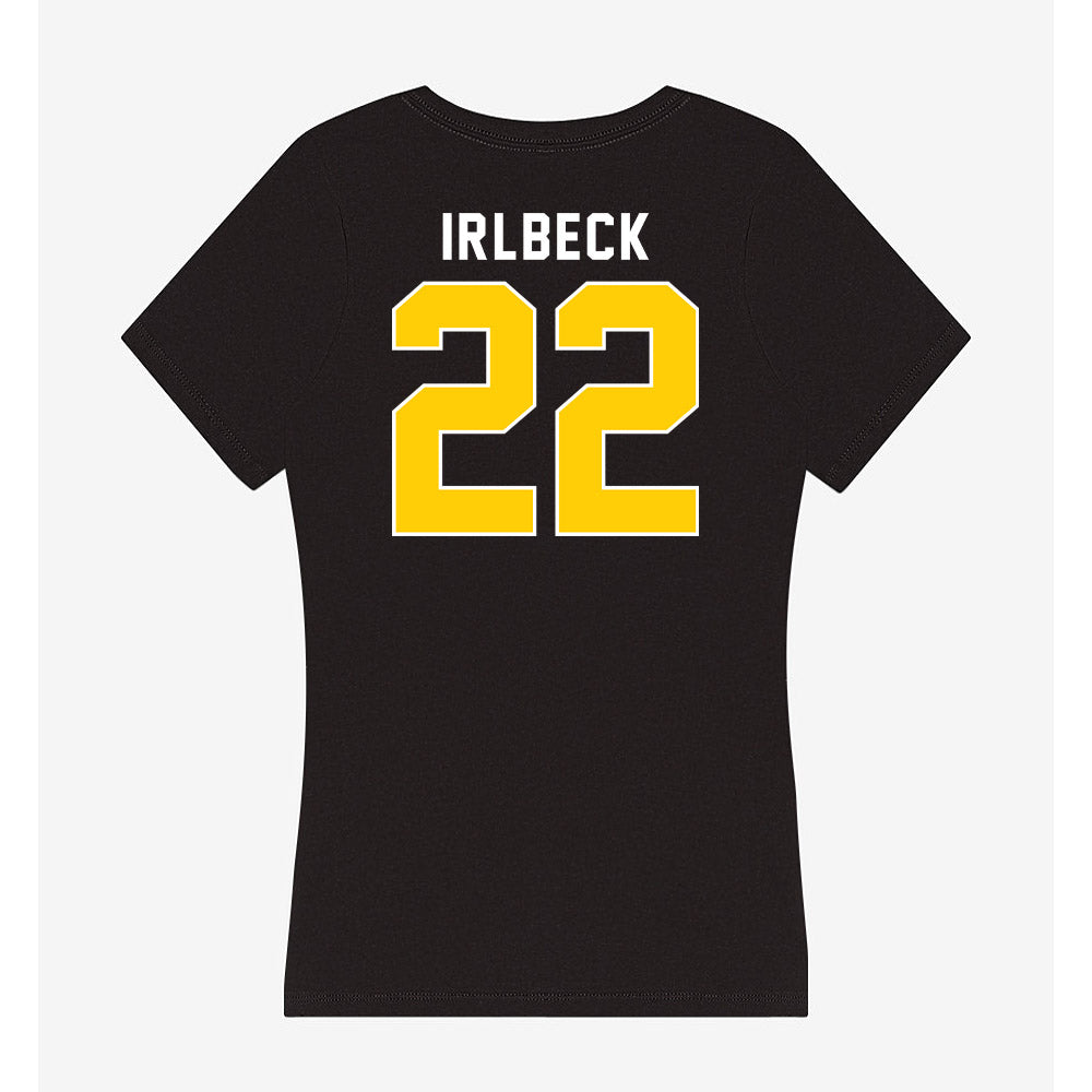 Iowa - NCAA Baseball : Brody Irlbeck - Women's V-Neck T-Shirt-1