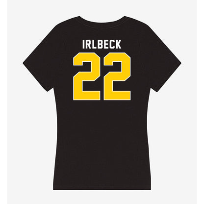 Iowa - NCAA Baseball : Brody Irlbeck - Women's V-Neck T-Shirt-1