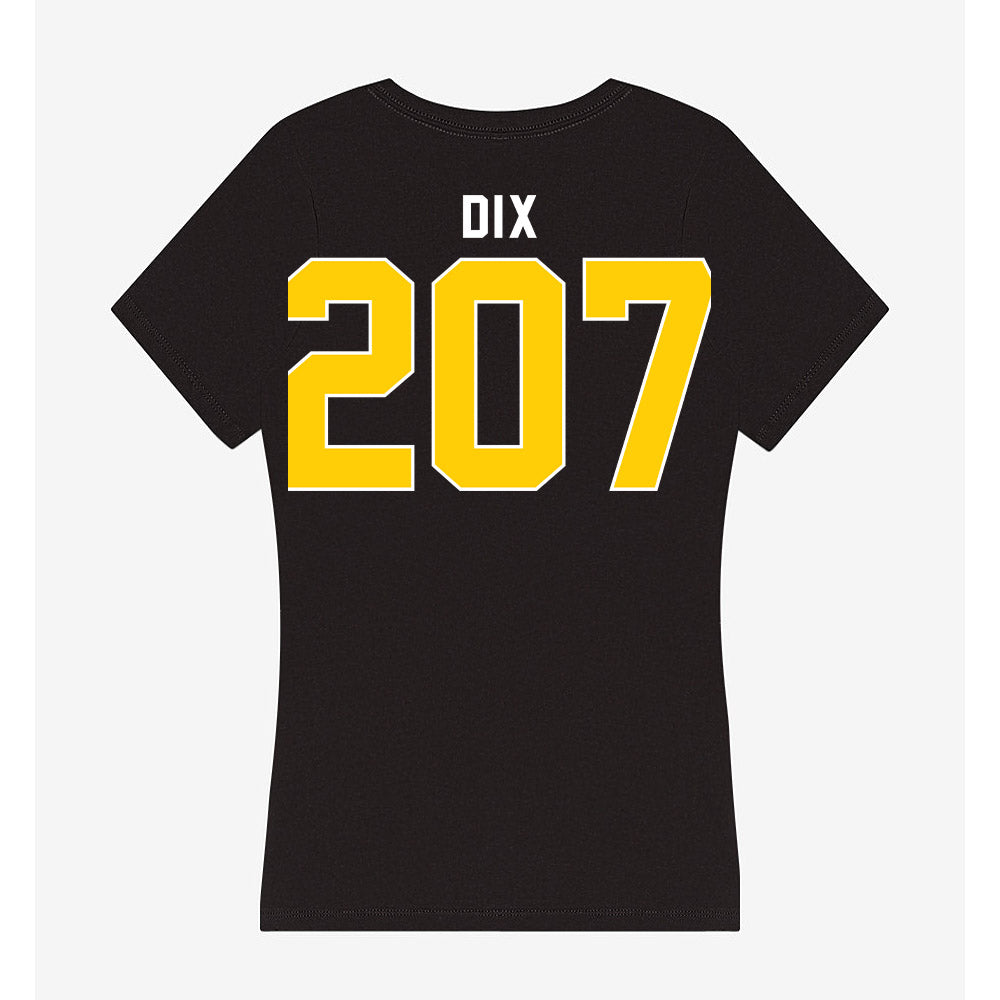 Iowa - NCAA Women's Wrestling : Libby Dix - Women's V-Neck T-Shirt-1