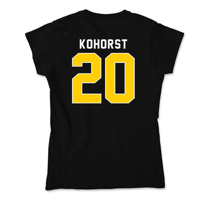 Iowa - NCAA Baseball : John Henry Kohorst - Soft Style Women’s T-Shirt-1