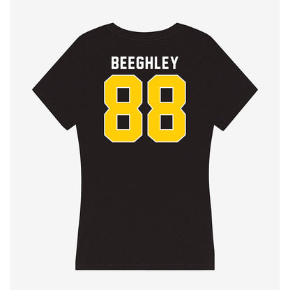 Iowa - NCAA Football : Lance Beeghley - Women's V-Neck T-Shirt-1