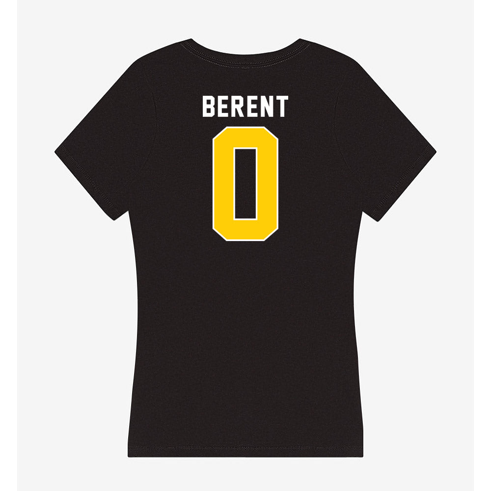 Iowa - NCAA Women's Volleyball : Allison Berent - Women's V-Neck T-Shirt-1