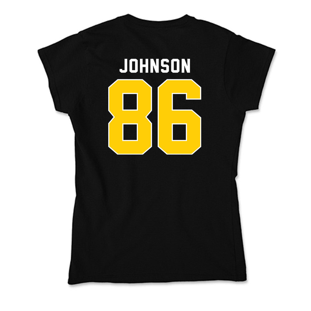 Iowa - NCAA Football : Eli Johnson - Soft Style Women’s T-Shirt-1