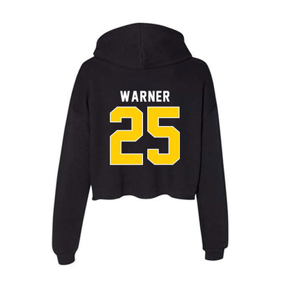 Iowa - NCAA Women's Soccer : Abby Warner - Classic Shersey Women's Crop Fleece Hooded Sweatshirt-1