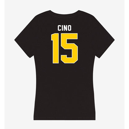 Iowa - NCAA Women's Soccer : Kylie Cino - Women's V-Neck T-Shirt-1
