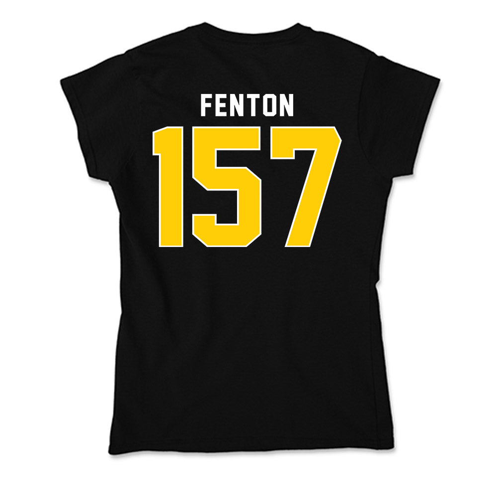 Iowa - NCAA Men's Wrestling : Isaiah Fenton - Soft Style Women’s T-Shirt-1