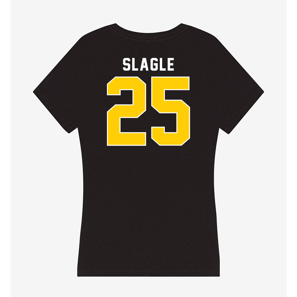 Iowa - NCAA Baseball : Tate Slagle - Women's V-Neck T-Shirt-1