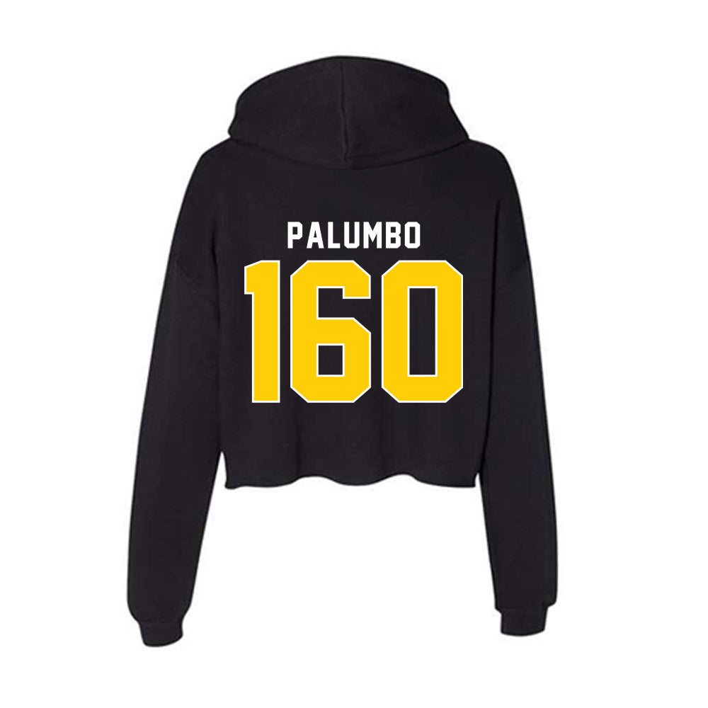 Iowa - NCAA Women's Wrestling : Adriana Palumbo - Women's Crop Fleece Hoodie-1