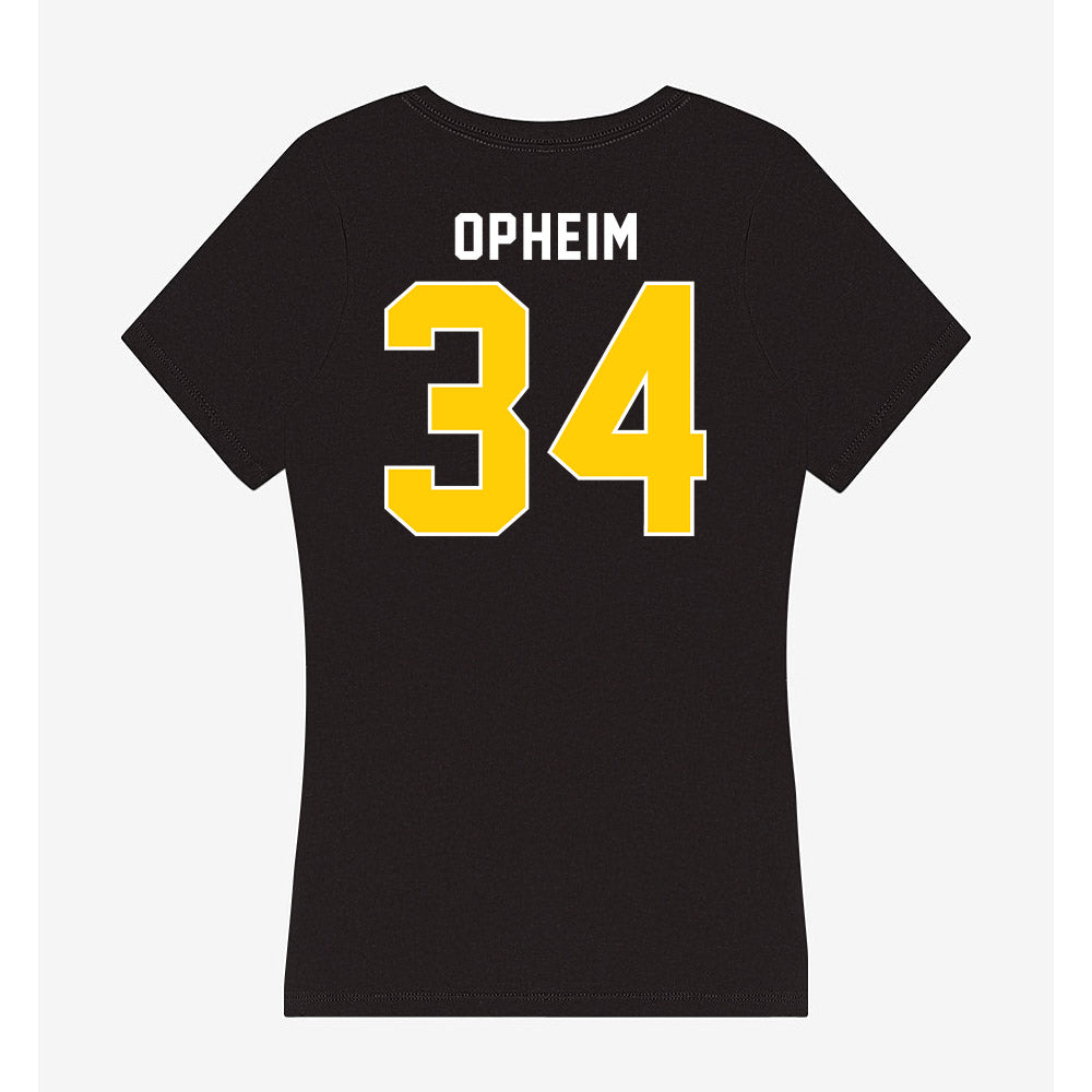 Iowa - NCAA Softball : Paige Opheim - Women's V-Neck T-Shirt-1