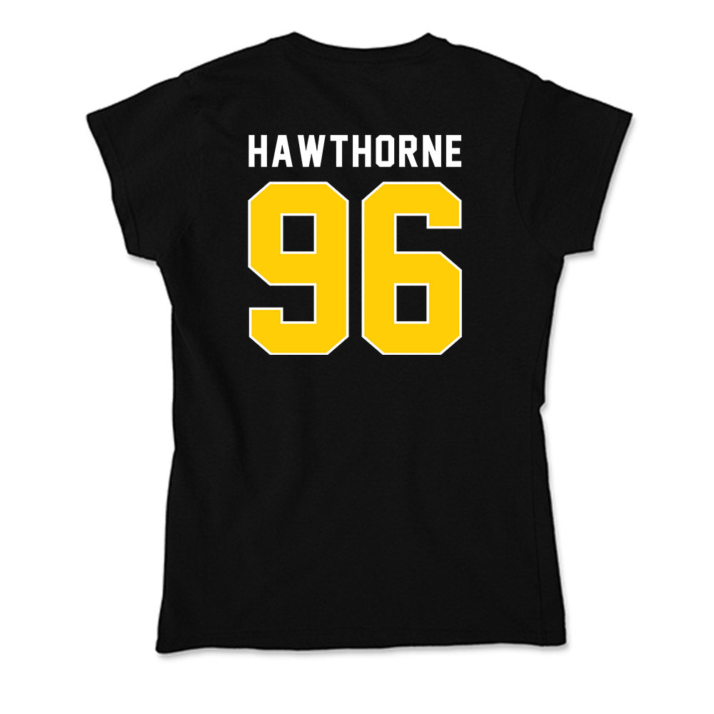 Iowa - NCAA Football : Bryce Hawthorne - Soft Style Women’s T-Shirt-1