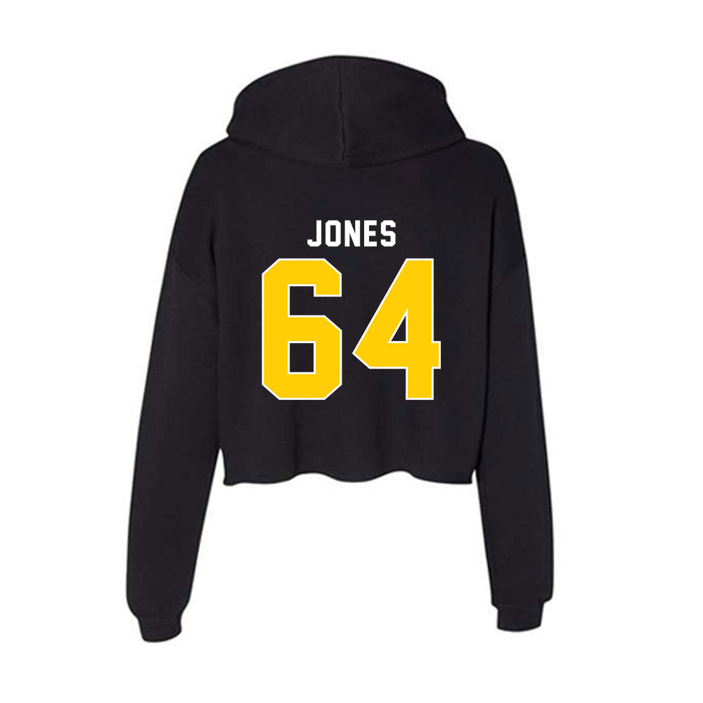 Iowa - NCAA Football : Leighton Jones - Women's Crop Fleece Hoodie-1