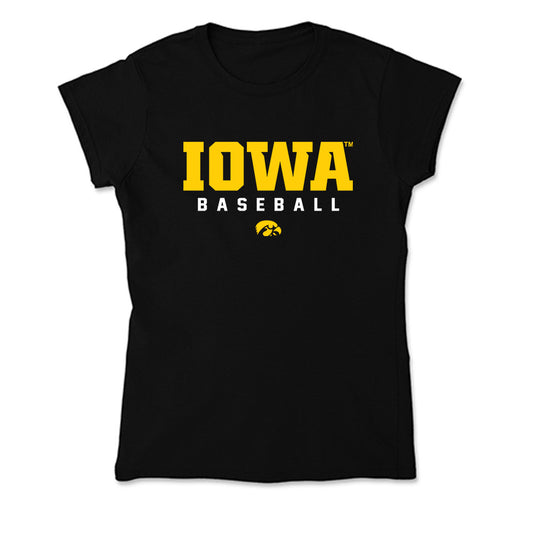 Iowa - NCAA Baseball : Brady Ferguson - Soft Style Women’s T-Shirt-0