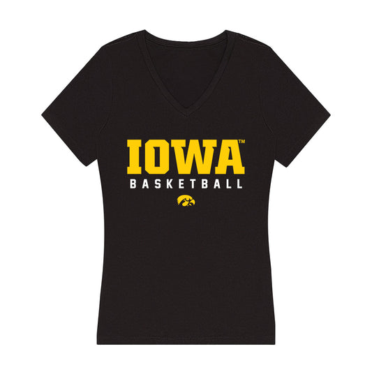Iowa - NCAA Women's Basketball : Amari Whiting - Classic Shersey Women's V-Neck T-Shirt-0