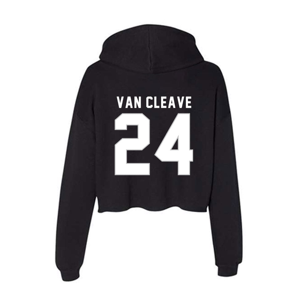 Kentucky - NCAA Baseball : Braxton Van Cleave - Women's Crop Fleece Hoodie-1