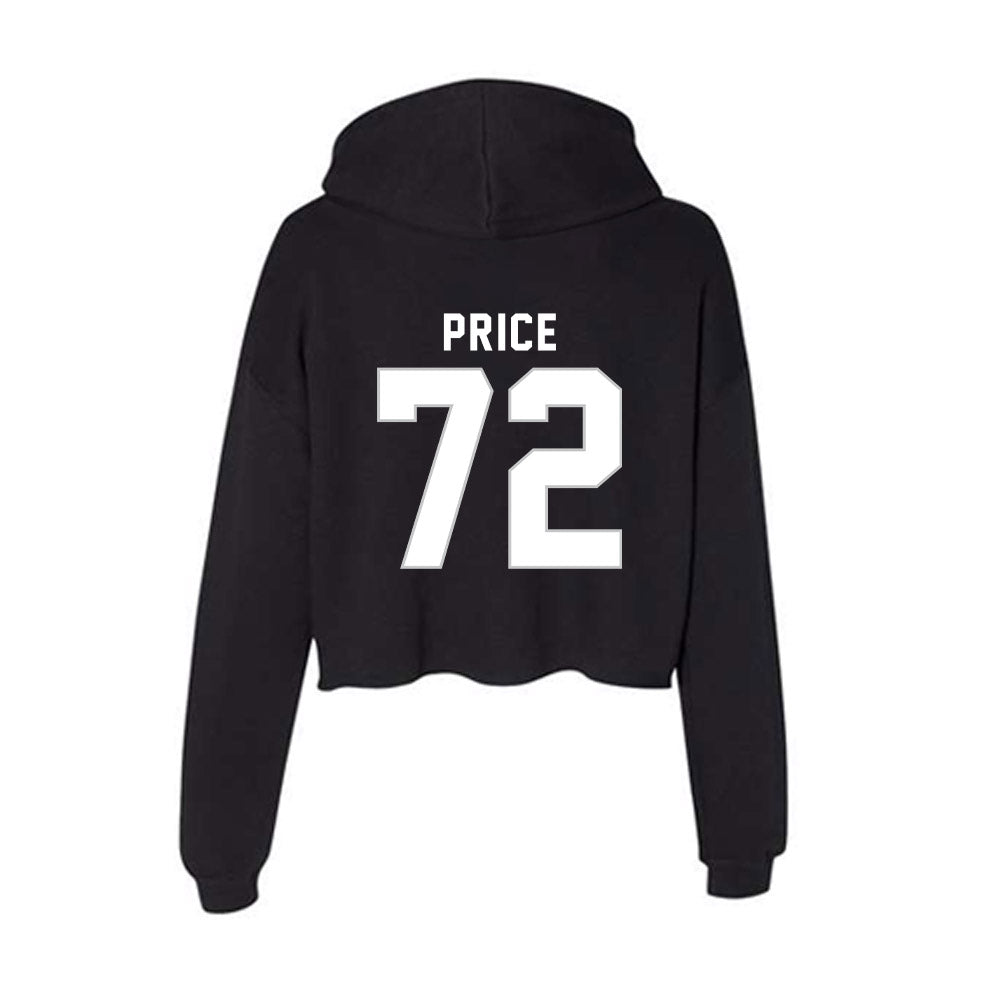 Kentucky - NCAA Football : Coleton Price - Women's Crop Fleece Hoodie-1