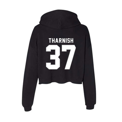 Kentucky - NCAA Baseball : Jayce Tharnish - Women's Crop Fleece Hoodie-1