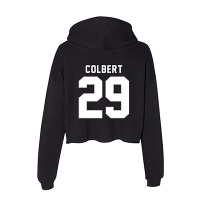 Kentucky - NCAA Football : Jordan Colbert - Women's Crop Fleece Hooded Sweatshirt-1
