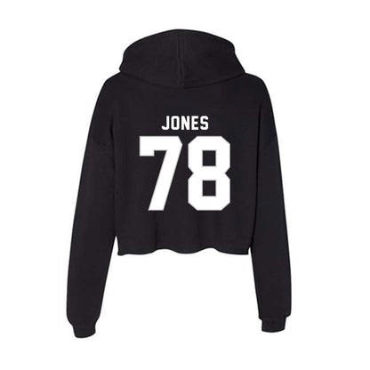 Kentucky - NCAA Football : Cameron Jones - Women's Crop Fleece Hoodie-1