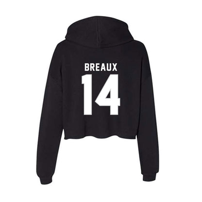 Kentucky - NCAA Women's Volleyball : Bryah Breaux - Women's Crop Fleece Hooded Sweatshirt-1
