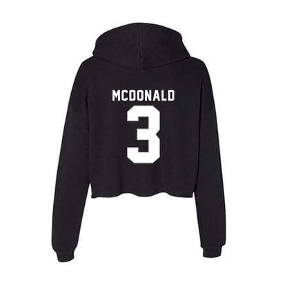 Kentucky - NCAA Women's Basketball : Emily McDonald - Women's Crop Fleece Hoodie-1