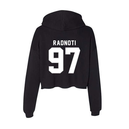 Kentucky - NCAA Football : Spencer Radnoti - Women's Crop Fleece Hoodie-1