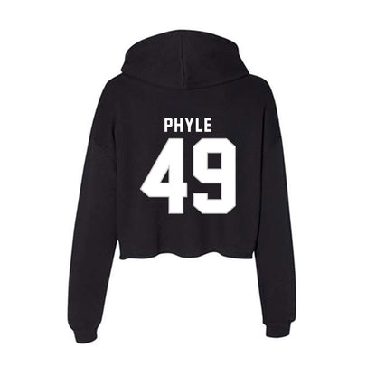 Kentucky - NCAA Football : Wyatt Phyle - Women's Crop Fleece Hoodie-1