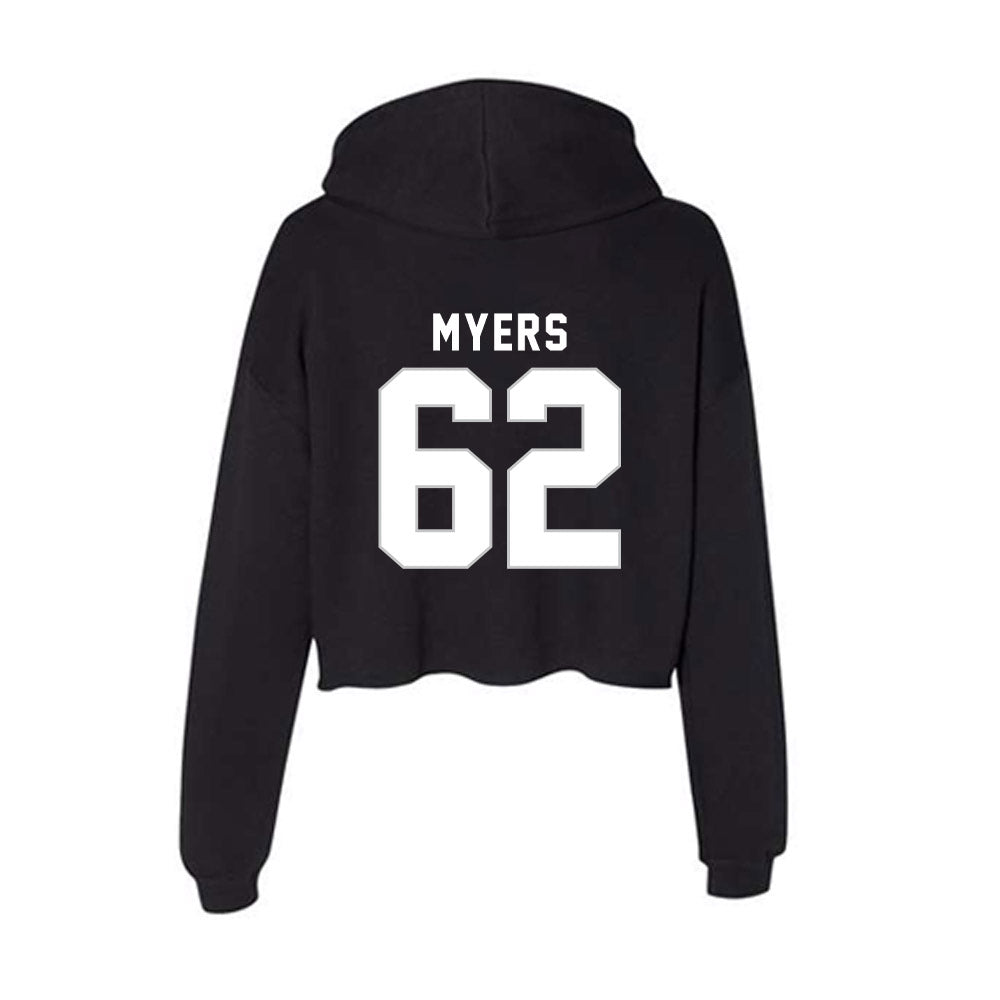 Kentucky - NCAA Football : Ben Myers - Women's Crop Fleece Hoodie-1