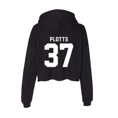  - NCAA Softball : Peyton Plotts - Women's Crop Fleece Hoodie-1