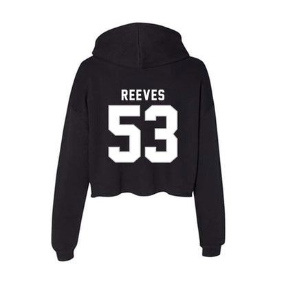 Kentucky - NCAA Football : Ben Reeves - Women's Crop Fleece Hoodie-1