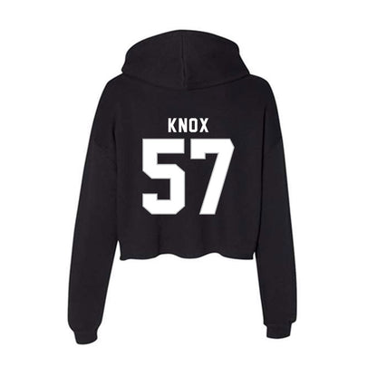 Kentucky - NCAA Football : Jordan Knox - Women's Crop Fleece Hoodie-1