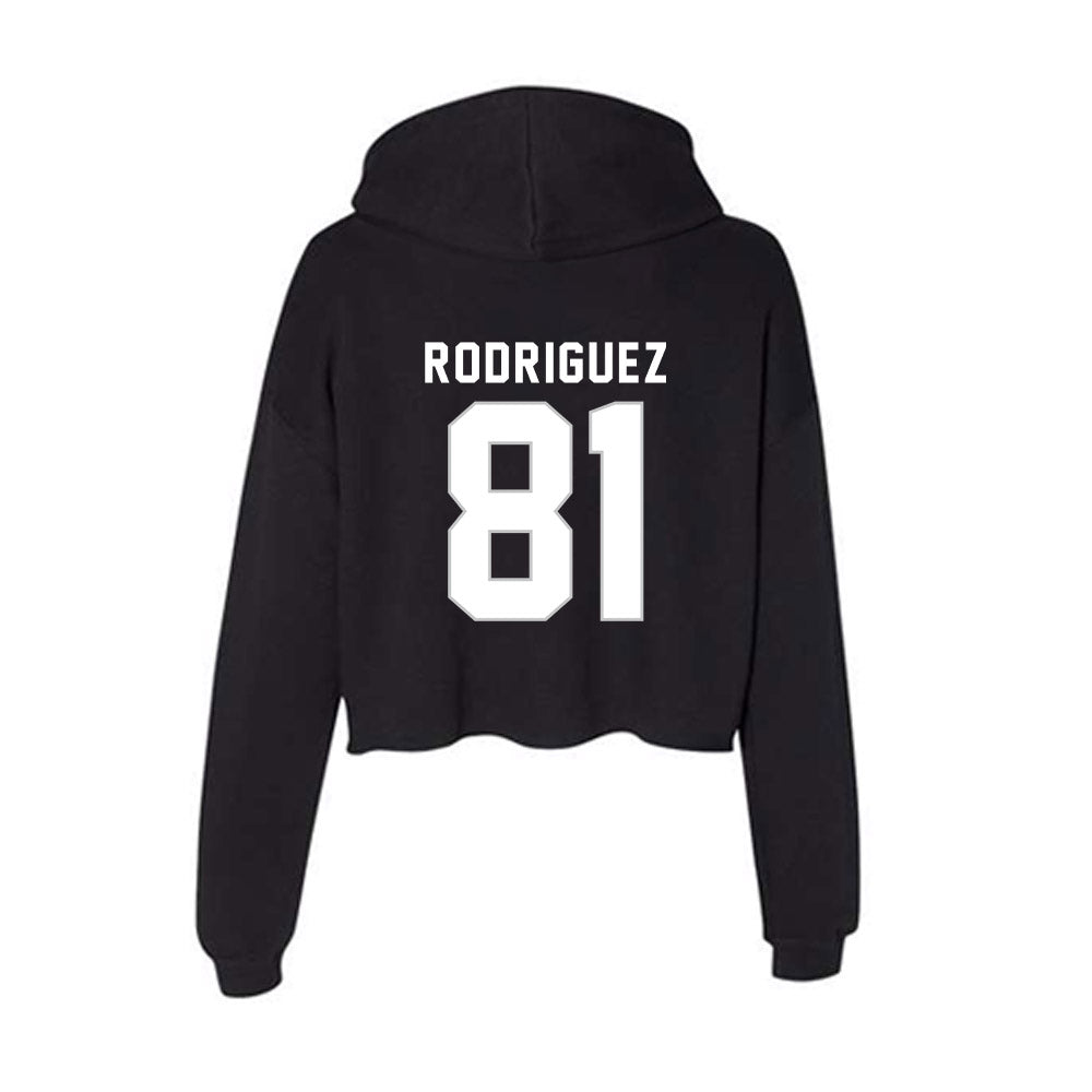 Kentucky - NCAA Football : Willie Rodriguez - Women's Crop Fleece Hoodie-1