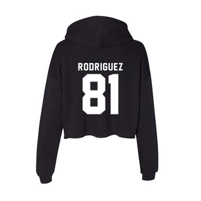 Kentucky - NCAA Football : Willie Rodriguez - Women's Crop Fleece Hoodie-1