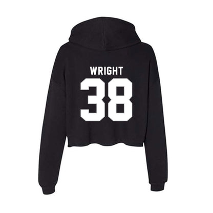 Kentucky - NCAA Football : Tyler Wright - Women's Crop Fleece Hoodie-1