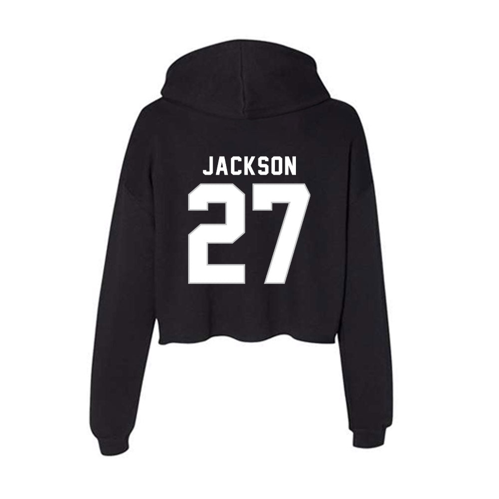 Kentucky - NCAA Football : Isaiah Jackson - Women's Crop Fleece Hoodie-1