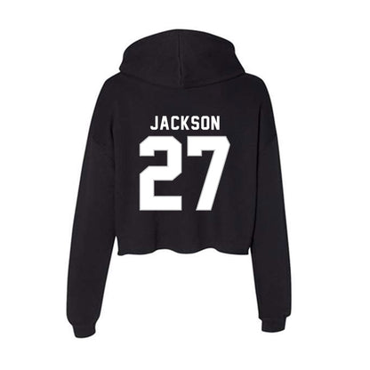Kentucky - NCAA Football : Isaiah Jackson - Women's Crop Fleece Hoodie-1