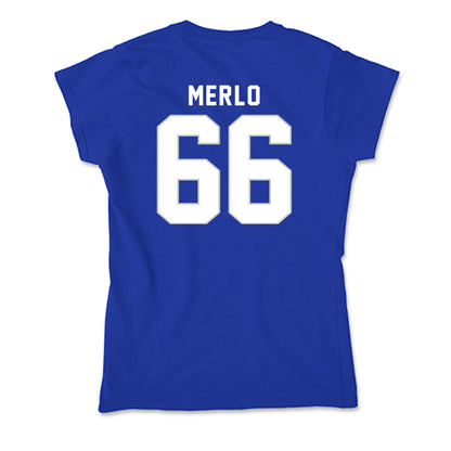 Kentucky - NCAA Football : Tino Merlo - Soft Style Women’s T-Shirt-1