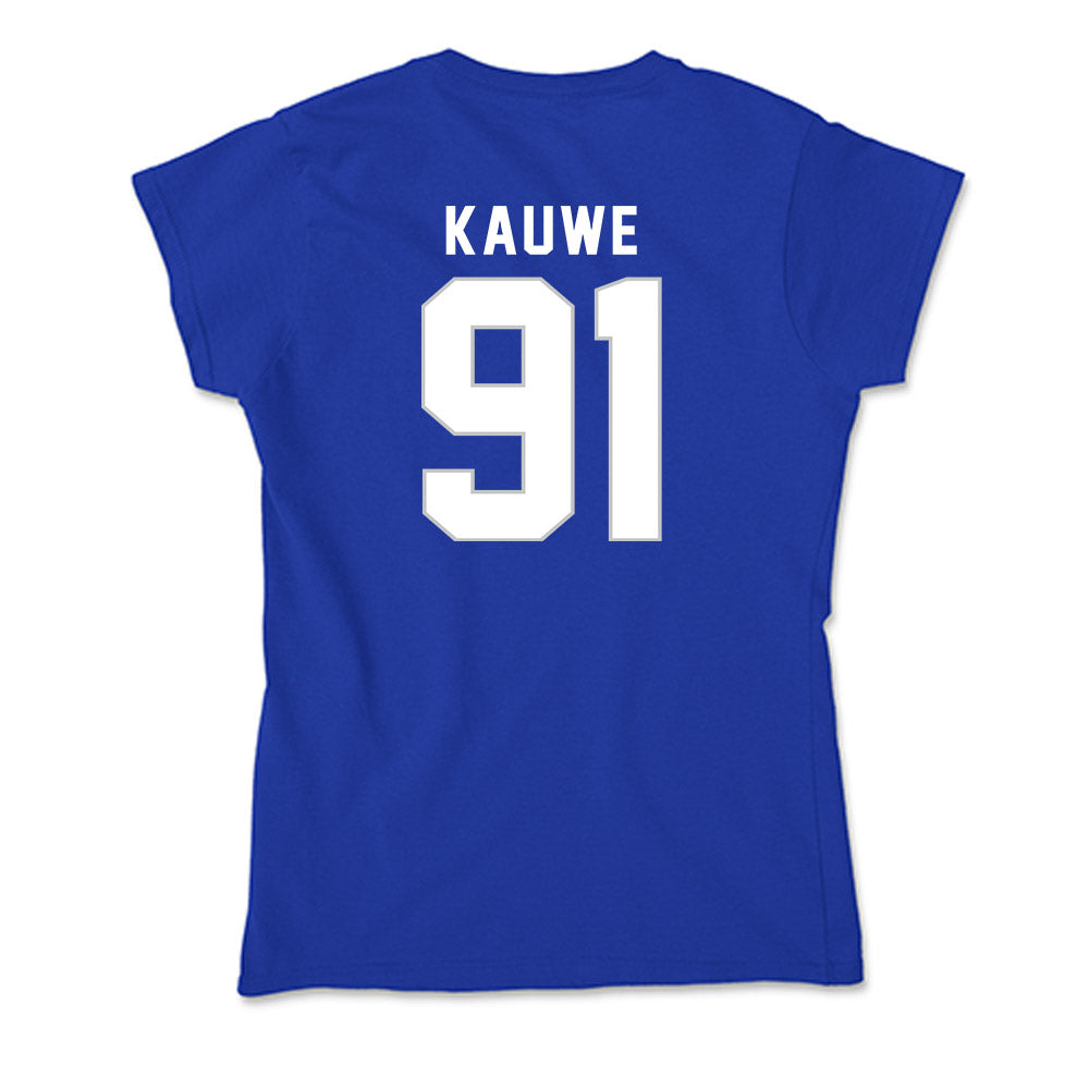 Kentucky - NCAA Football : Jacob Kauwe - Soft Style Women’s T-Shirt-1