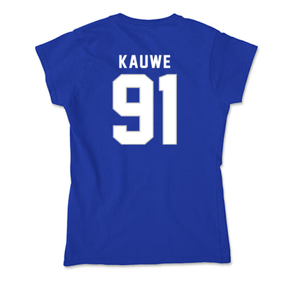Kentucky - NCAA Football : Jacob Kauwe - Soft Style Women’s T-Shirt-1
