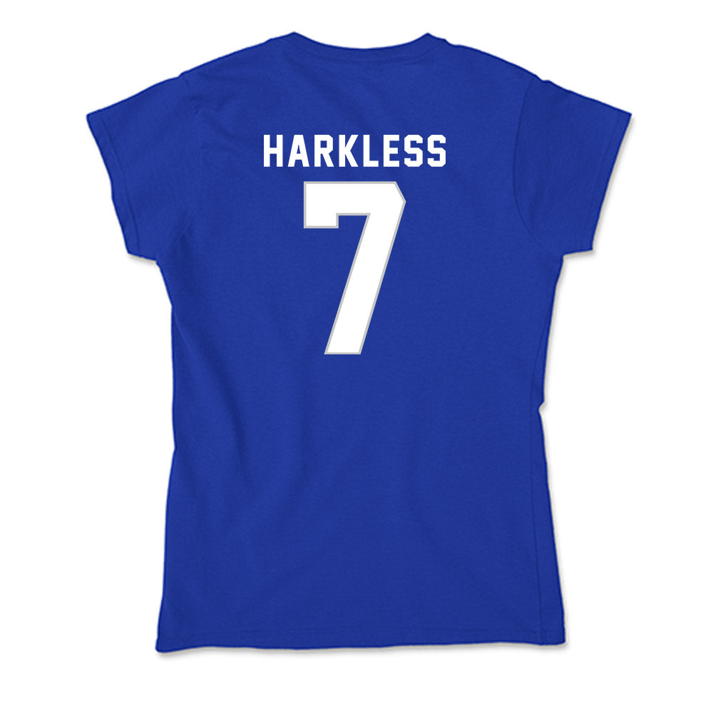 Kentucky - NCAA Football : Jamarrion Harkless - Soft Style Women’s T-Shirt-1