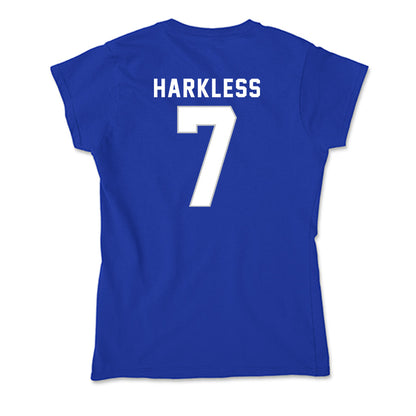 Kentucky - NCAA Football : Jamarrion Harkless - Soft Style Women’s T-Shirt-1