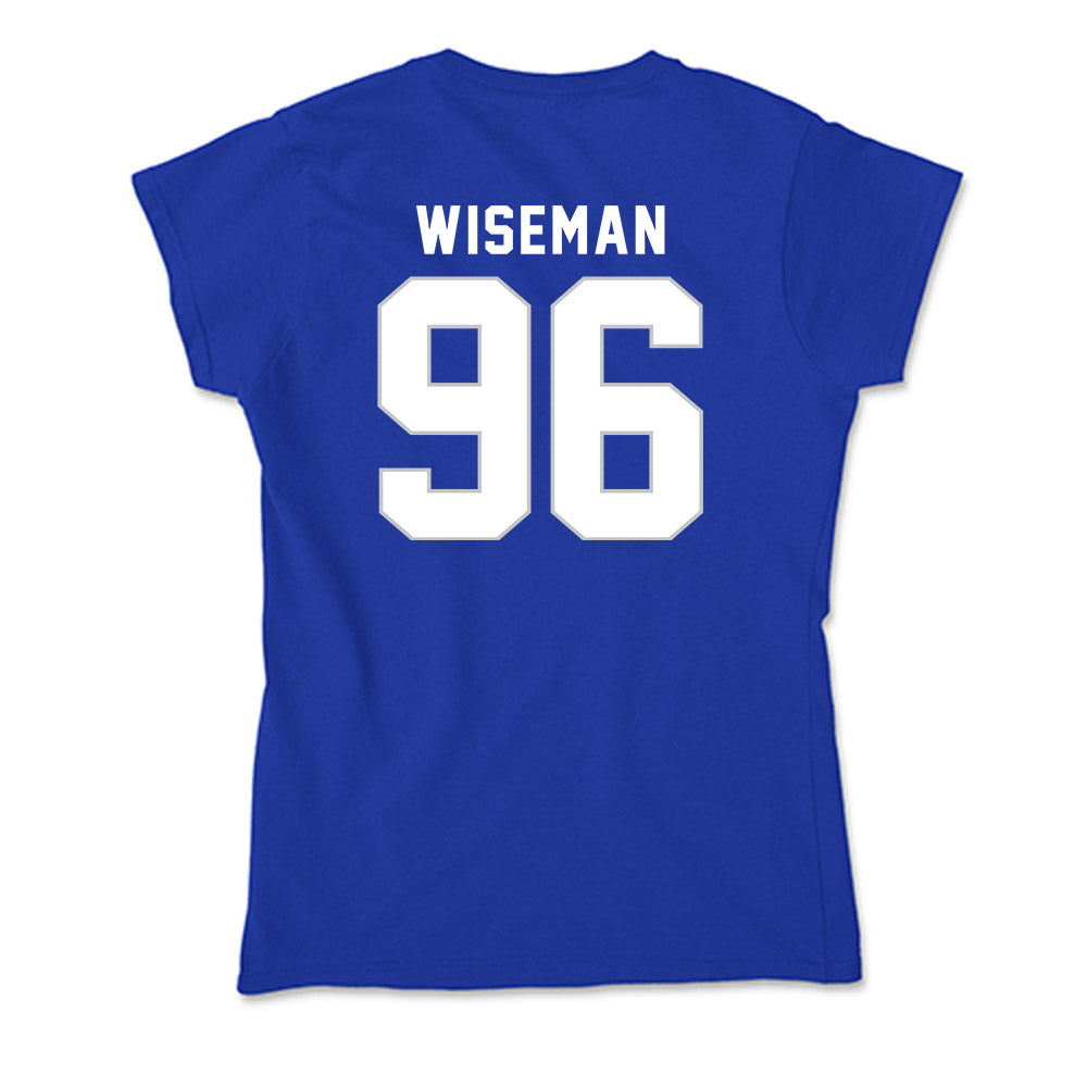 Kentucky - NCAA Football : Dominic Wiseman - Soft Style Women’s T-Shirt-1