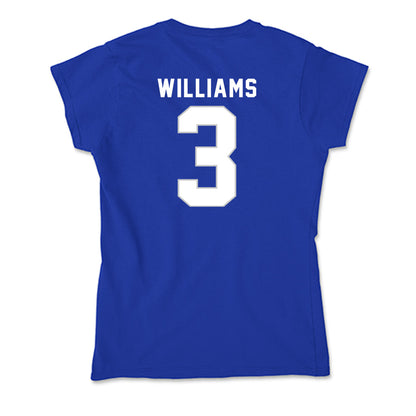 Kentucky - NCAA Men's Basketball : Kam Williams - Soft Style Women’s T-Shirt-1