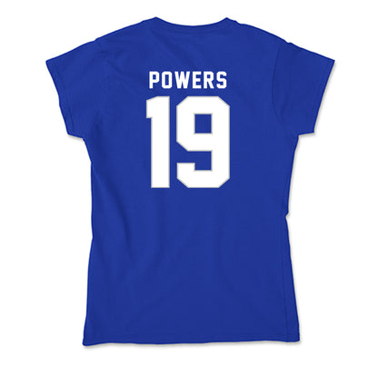 Kentucky - NCAA Women's Soccer : Rayna Powers - Soft Style Women’s T-Shirt-1