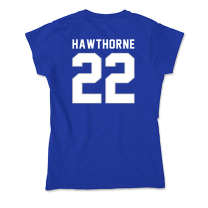 Kentucky - NCAA Men's Basketball : Braydon Hawthorne - Soft Style Women’s T-Shirt-1
