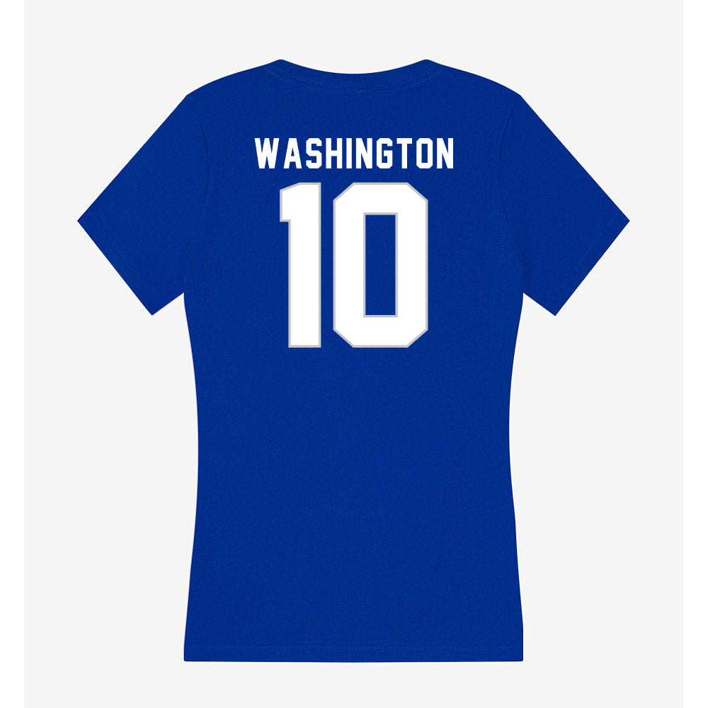 Kentucky - NCAA Women's Volleyball : Kennedy Washington - Women's V-Neck T-Shirt-1