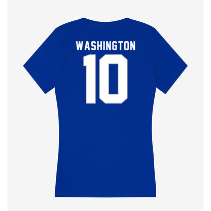 Kentucky - NCAA Women's Volleyball : Kennedy Washington - Women's V-Neck T-Shirt-1