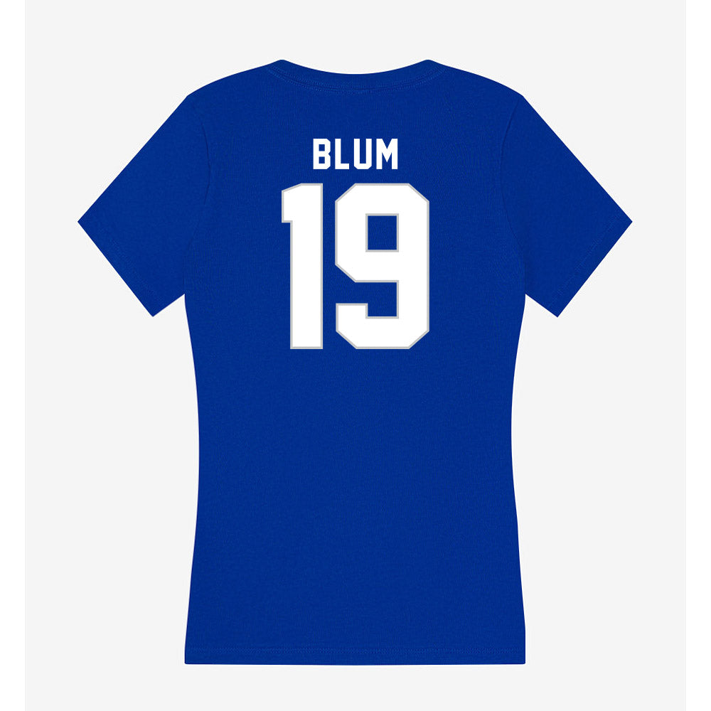 Kentucky - NCAA Softball : Allie Blum - Women's V-Neck T-Shirt-1